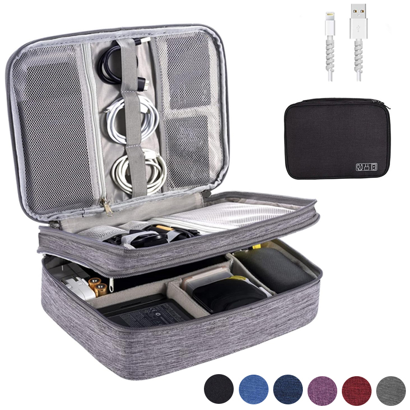 Electronics Gadgets Bag - Bolsa de almacenamiento Digital portátil, dispositivo