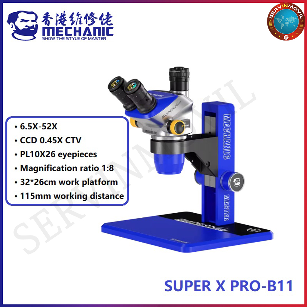 Digital Magnifier Reading - Microscopio Industrial estéreo Trinocular mecánico SUPER