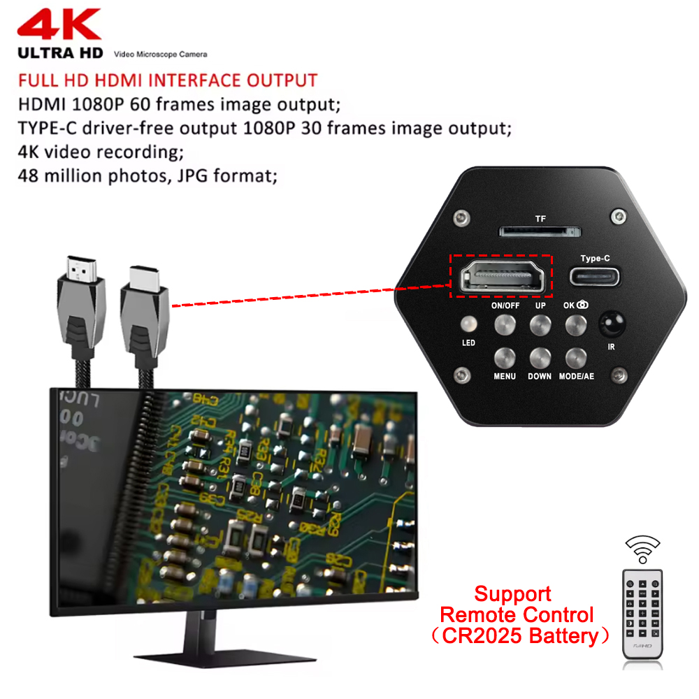 Microscopio Digital 4K, micros - Digital Magnifier Reading reseña y precio