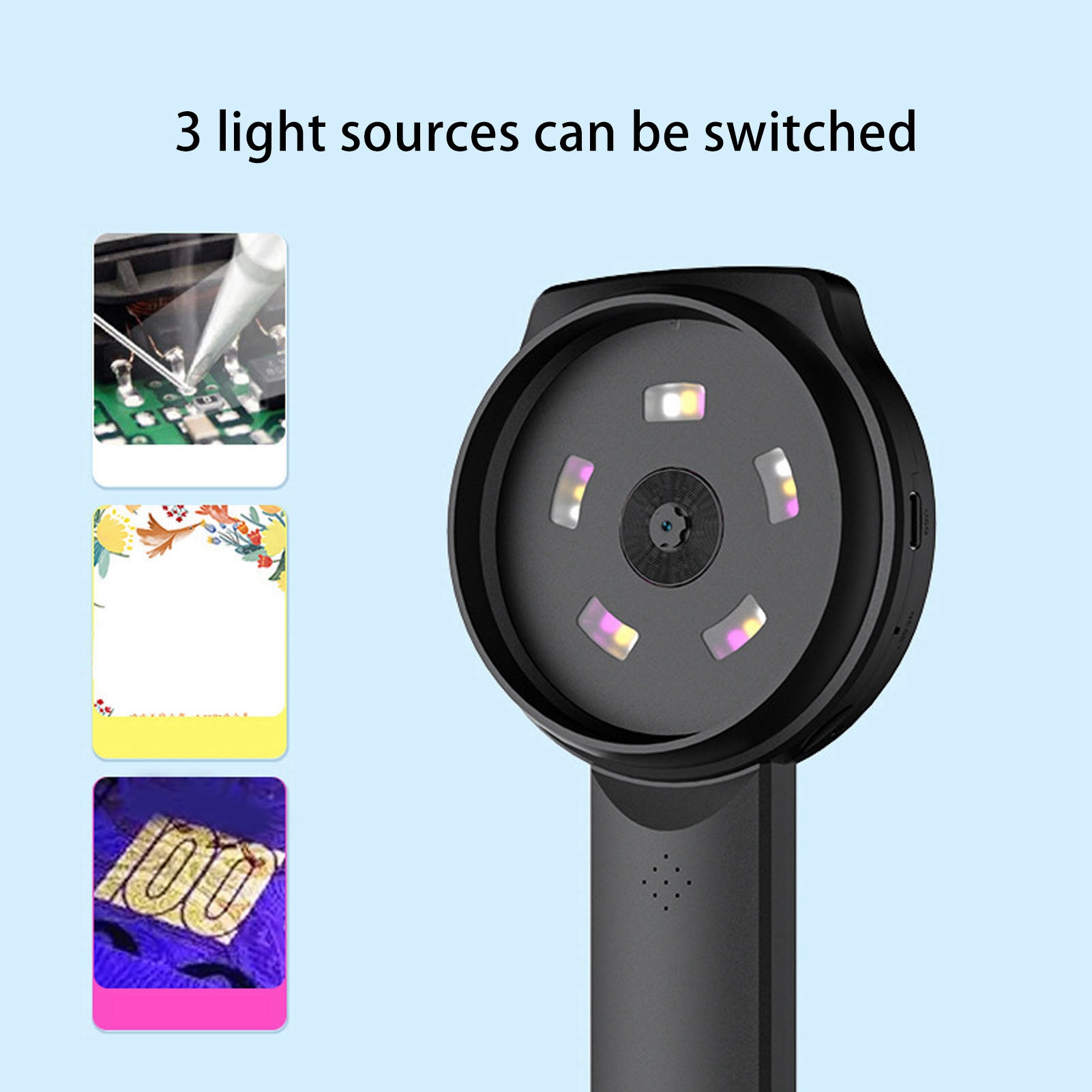 Lupa Digital de mano 1000X, pr - Digital Magnifier Reading reseña y precio