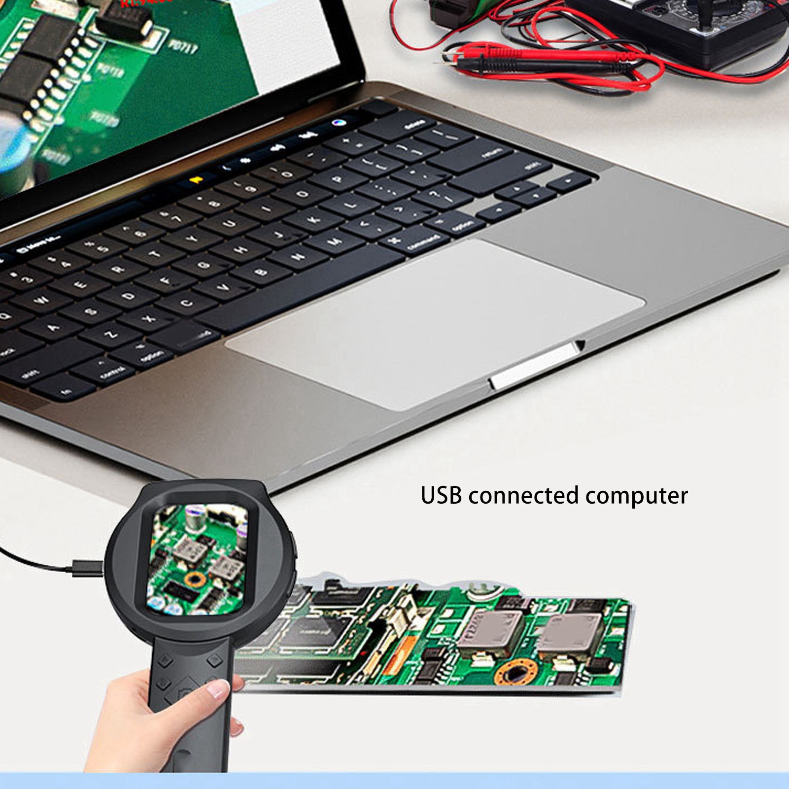 Lupa Digital de mano 1000X, pr - Digital Magnifier Reading reseña y precio