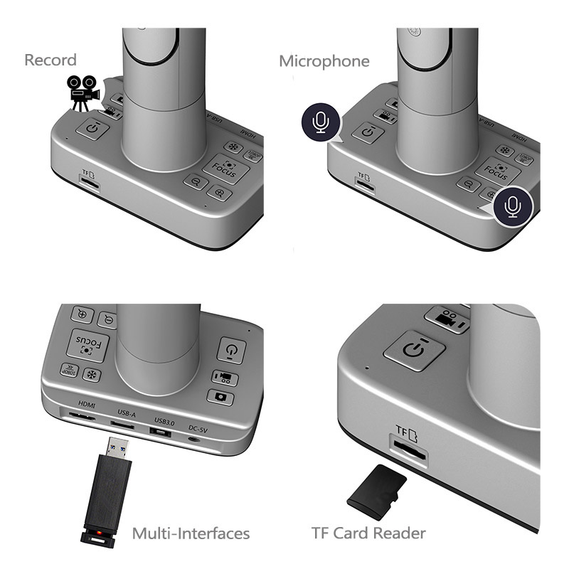 Proyector de presentador Visua - Document Camera Visualizer reseña y precio