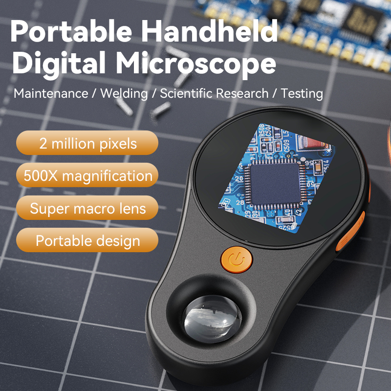 Microscopio Digital de 500x co - Digital Magnifier Reading reseña y precio