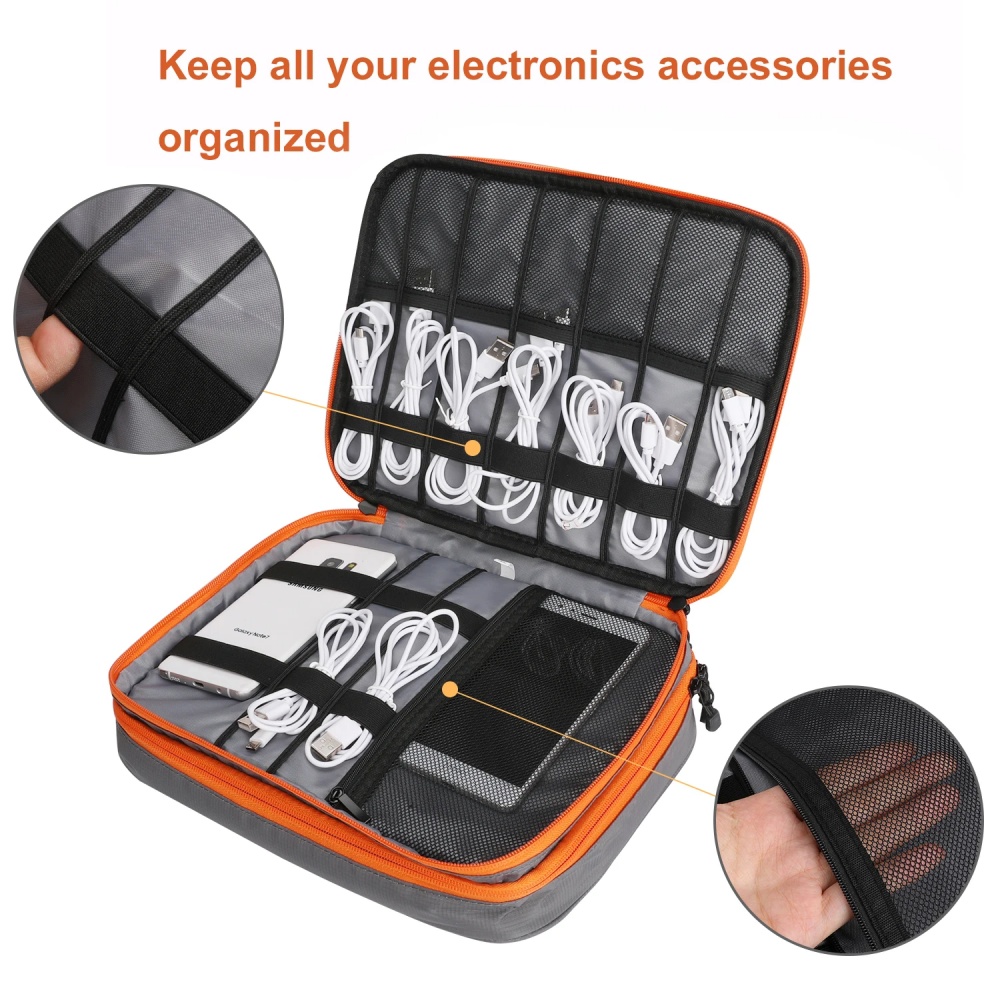 Bolsa organizadora de accesori - Electronics Gadgets Bag reseña y precio