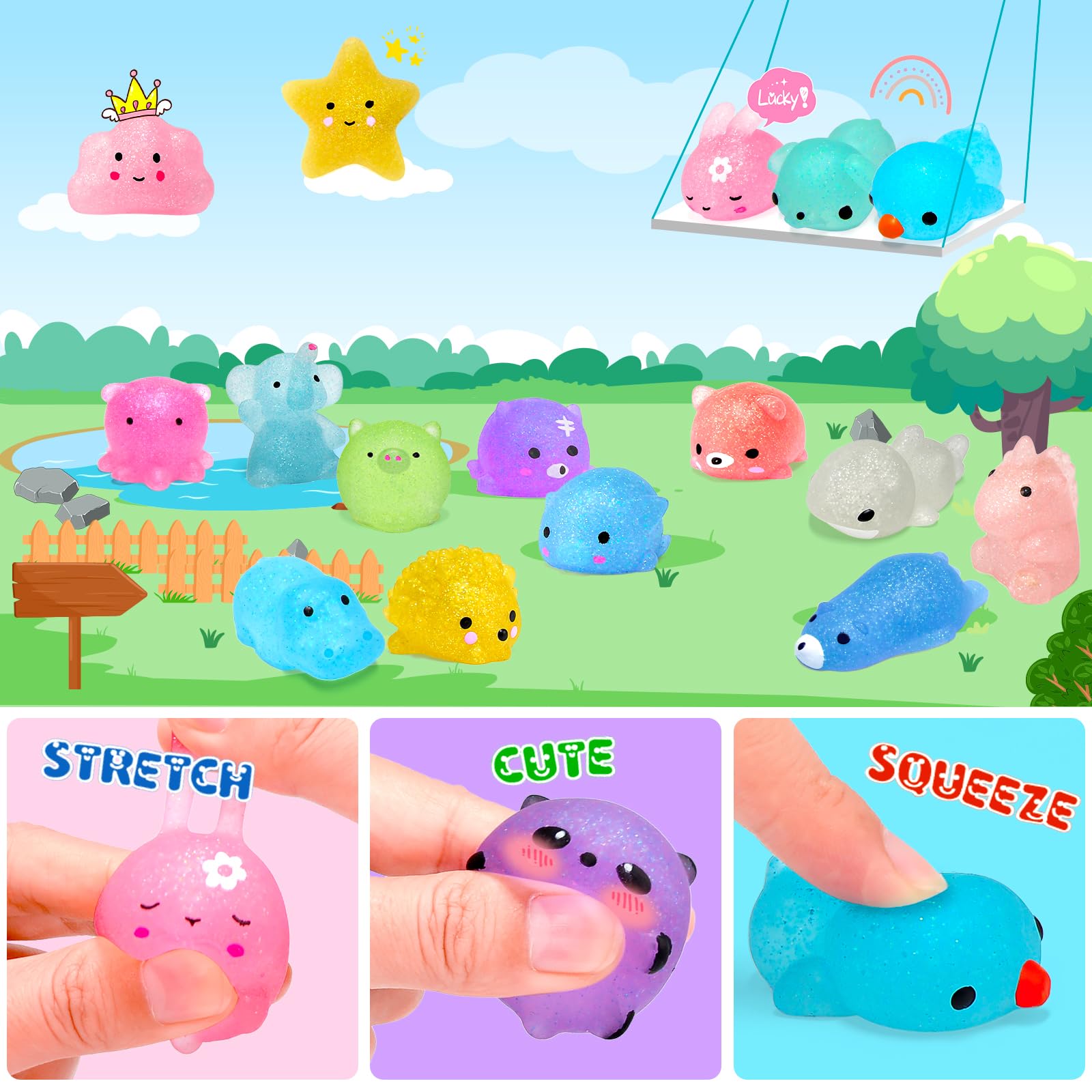 10/20/40 Mochi juguetes blando - Electronics Gadgets Bag reseña y precio