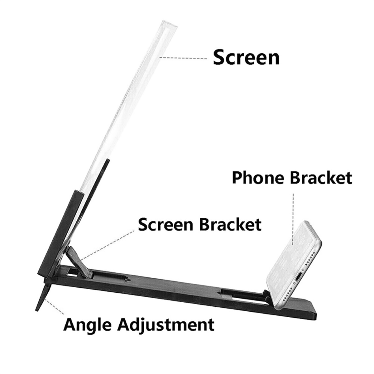 Amplificador de pantalla portá - Digital Magnifier Reading reseña y precio
