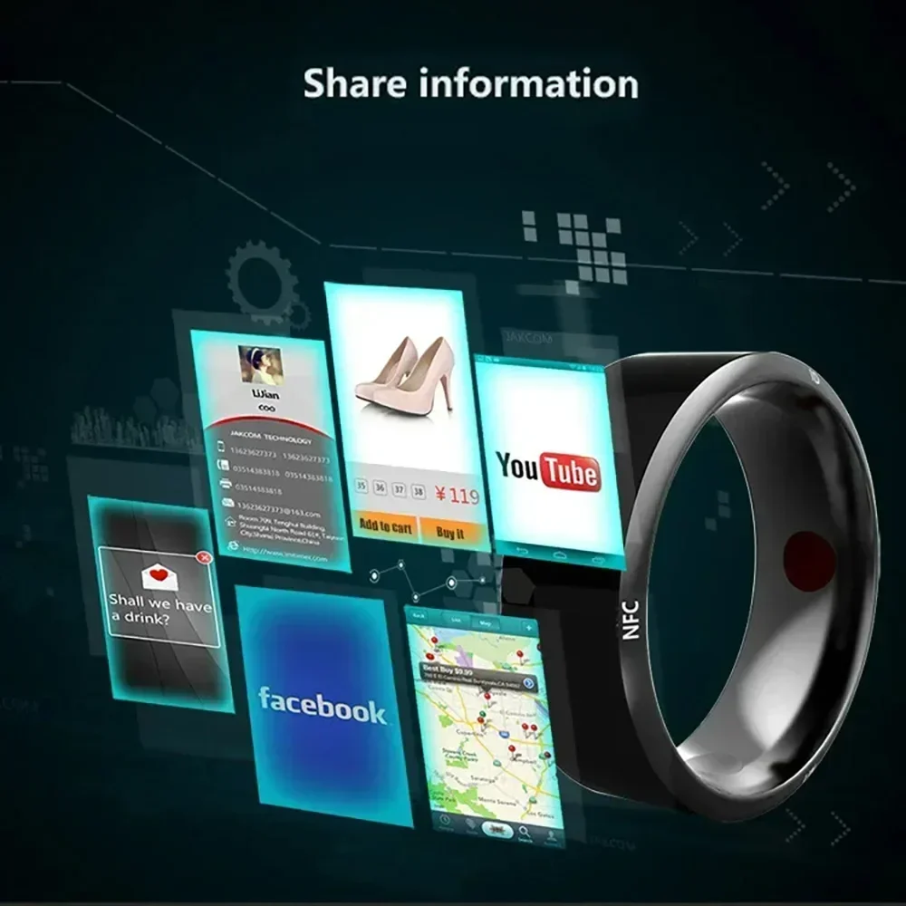 Anillo inteligente con Control - Nfc Tag Programmable reseña y precio