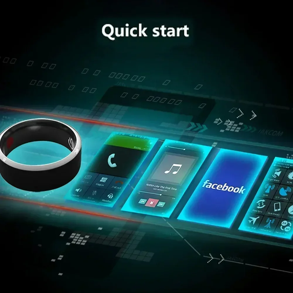 Anillo inteligente con Control - Nfc Tag Programmable reseña y precio