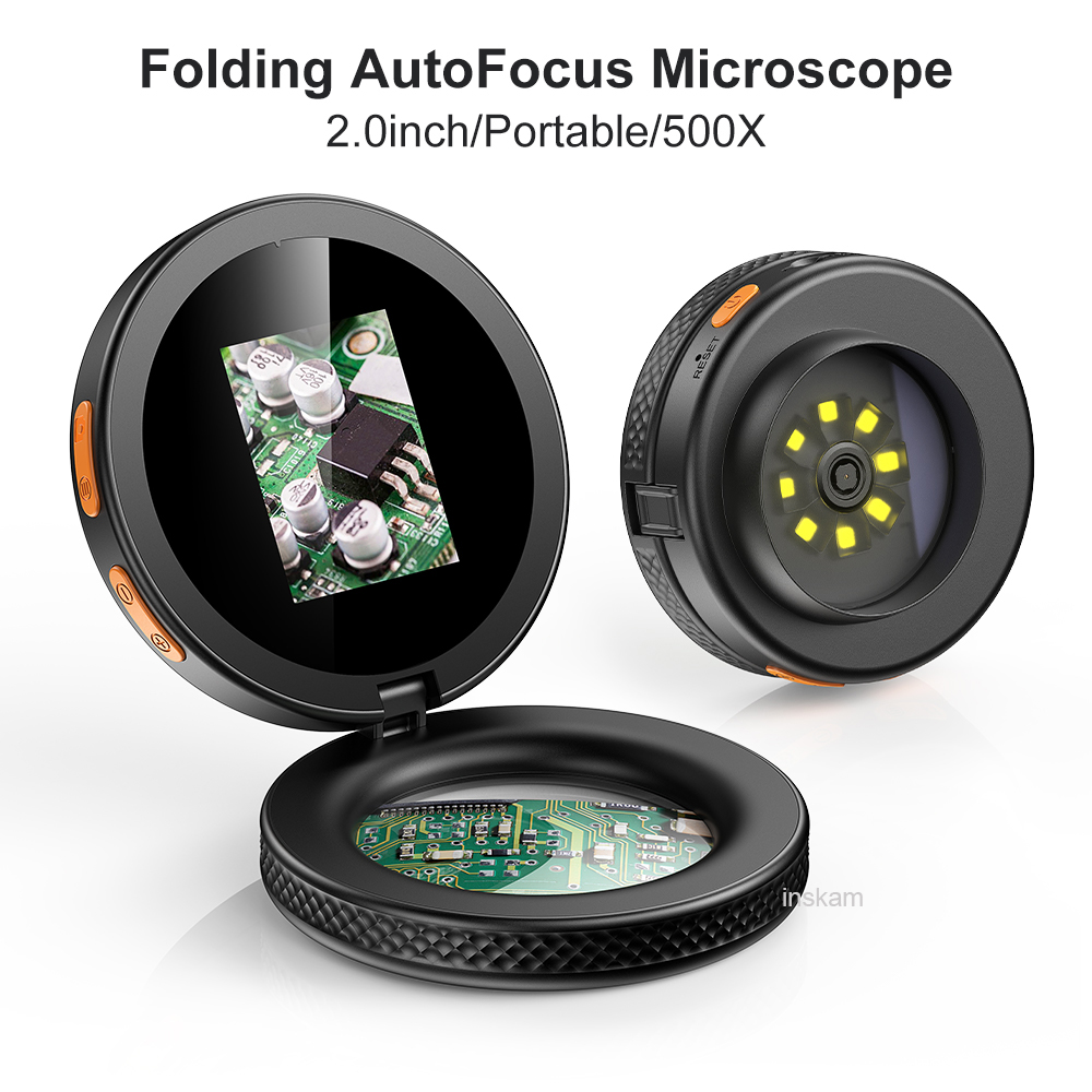Microscopio de enfoque automát - Digital Magnifier Reading reseña y precio