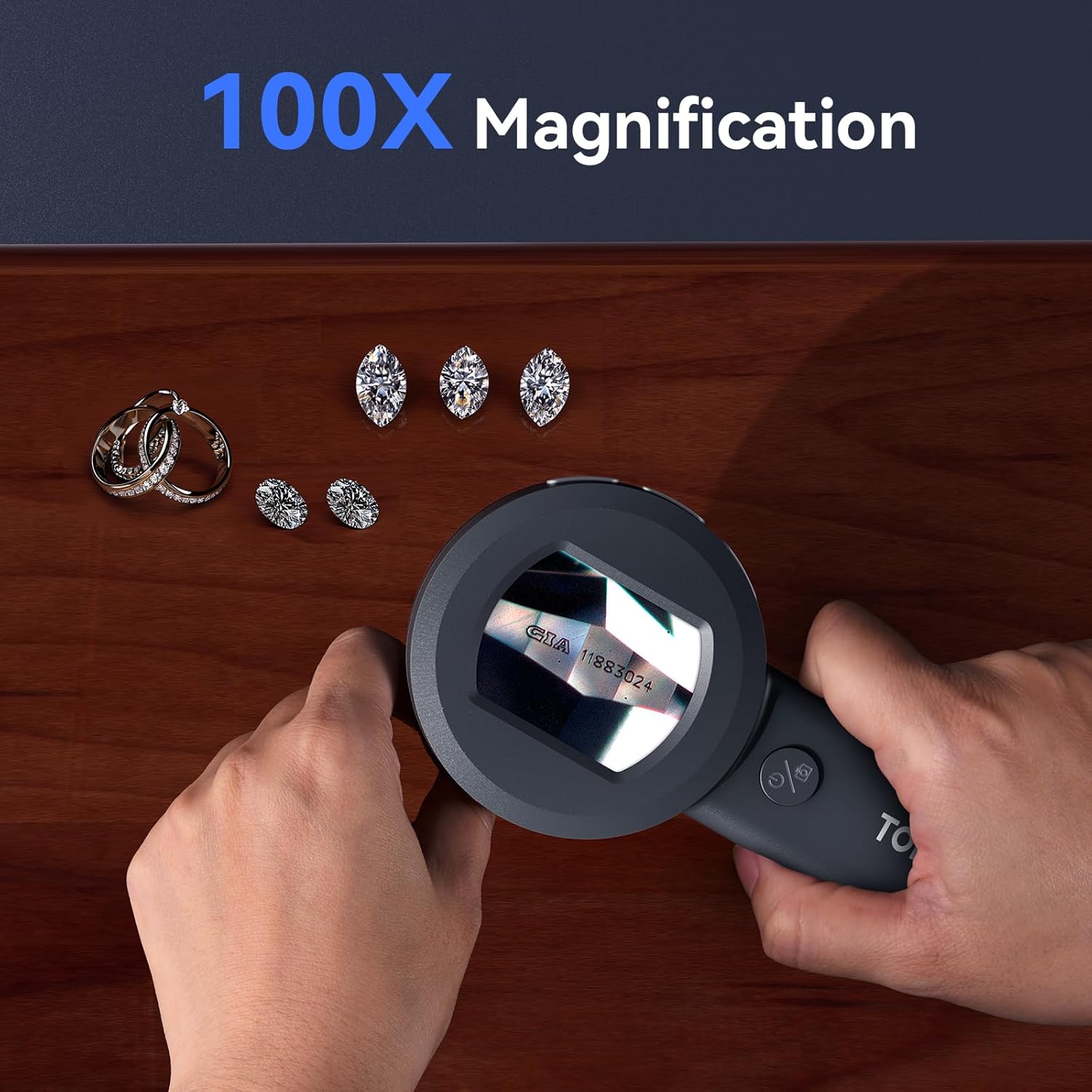 Microscopio Digital Portátil T - Digital Magnifier Reading reseña y precio