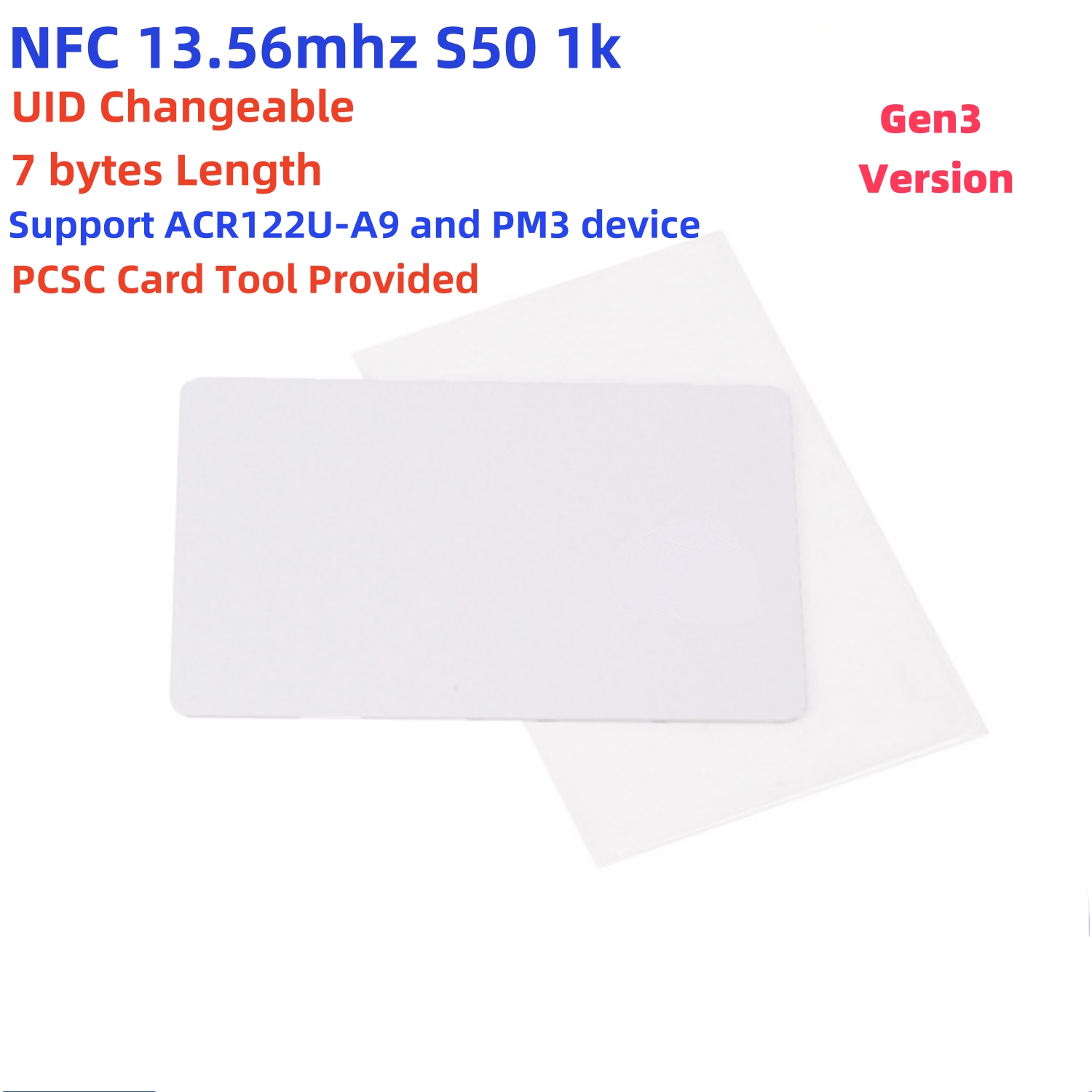 NFC RFID 13,56 Mhz S50 1k con  - Nfc Tag Programmable reseña y precio