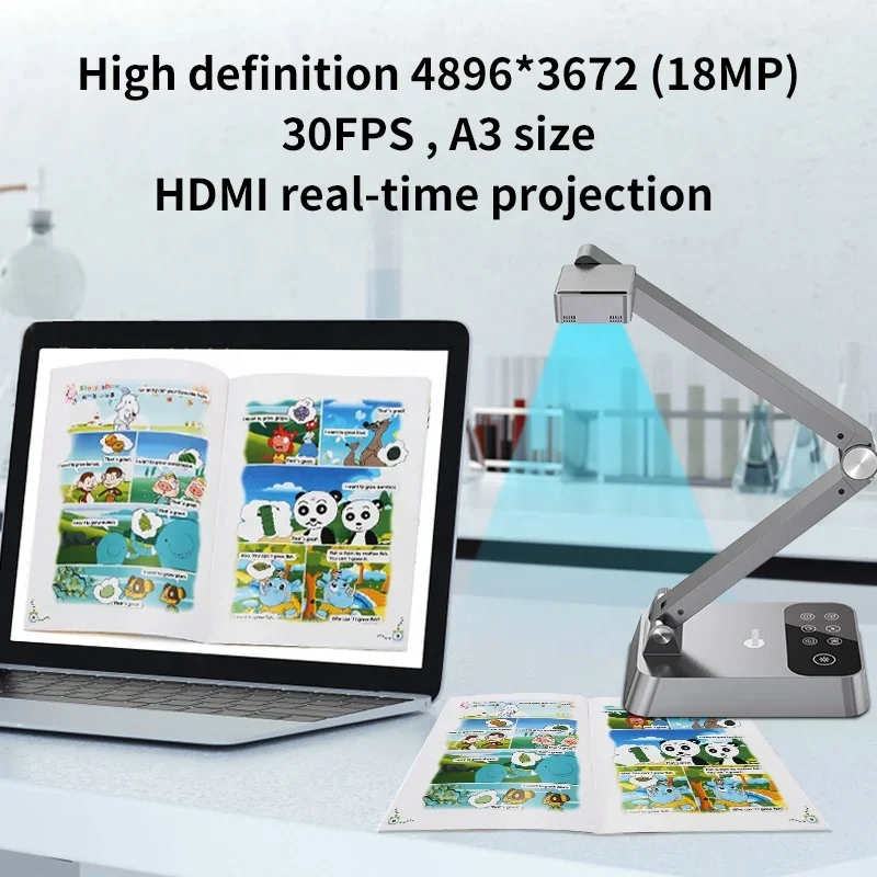 Nuevo Proyector Educativo Port - Document Camera Visualizer reseña y precio