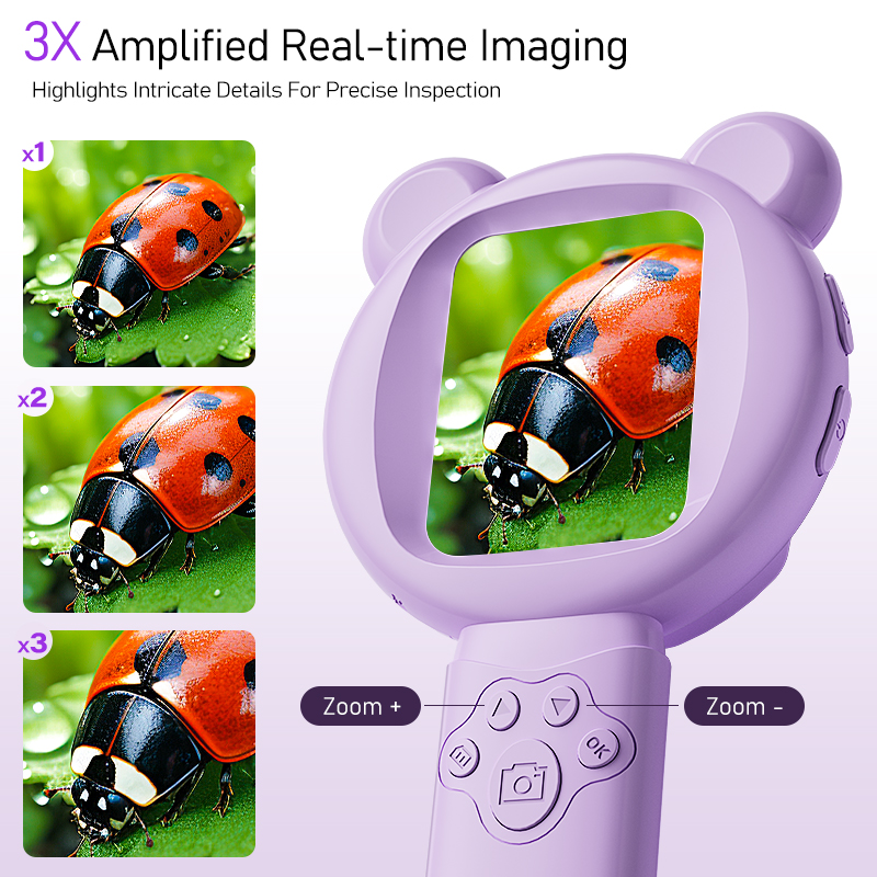 Microscopio digital portátil c - Digital Magnifier Reading reseña y precio