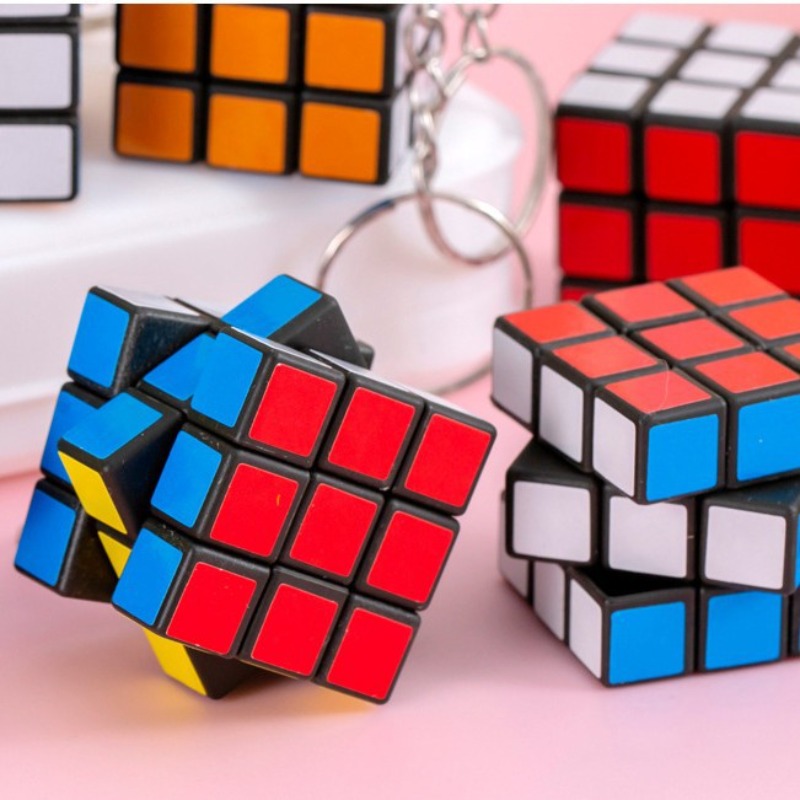 Mini Cubo Mágico 3x3 Llavero,  - Electronics Gadgets Bag reseña y precio