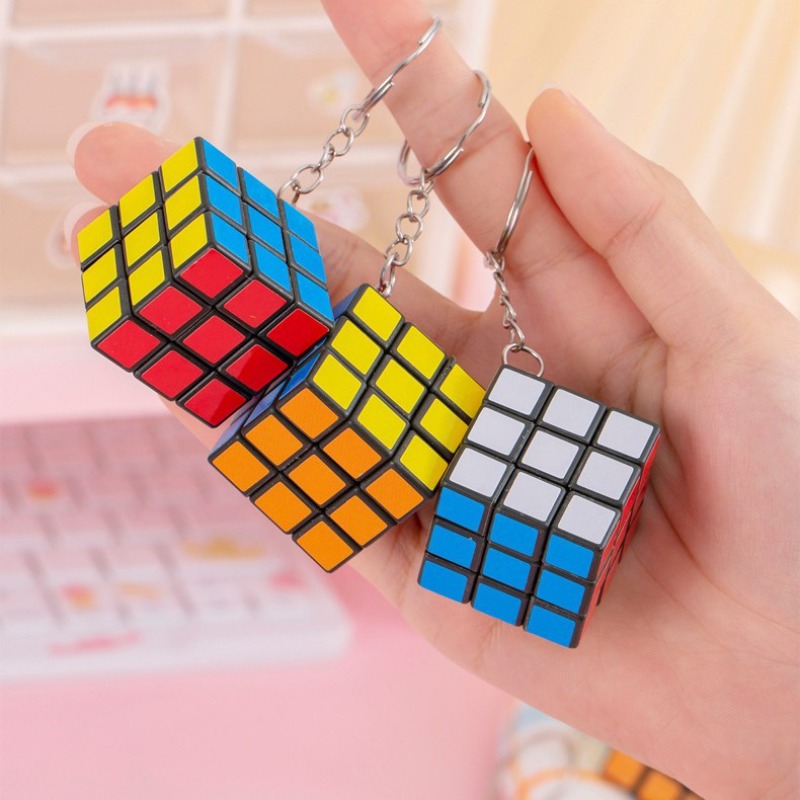 Mini Cubo Mágico 3x3 Llavero,  - Electronics Gadgets Bag reseña y precio