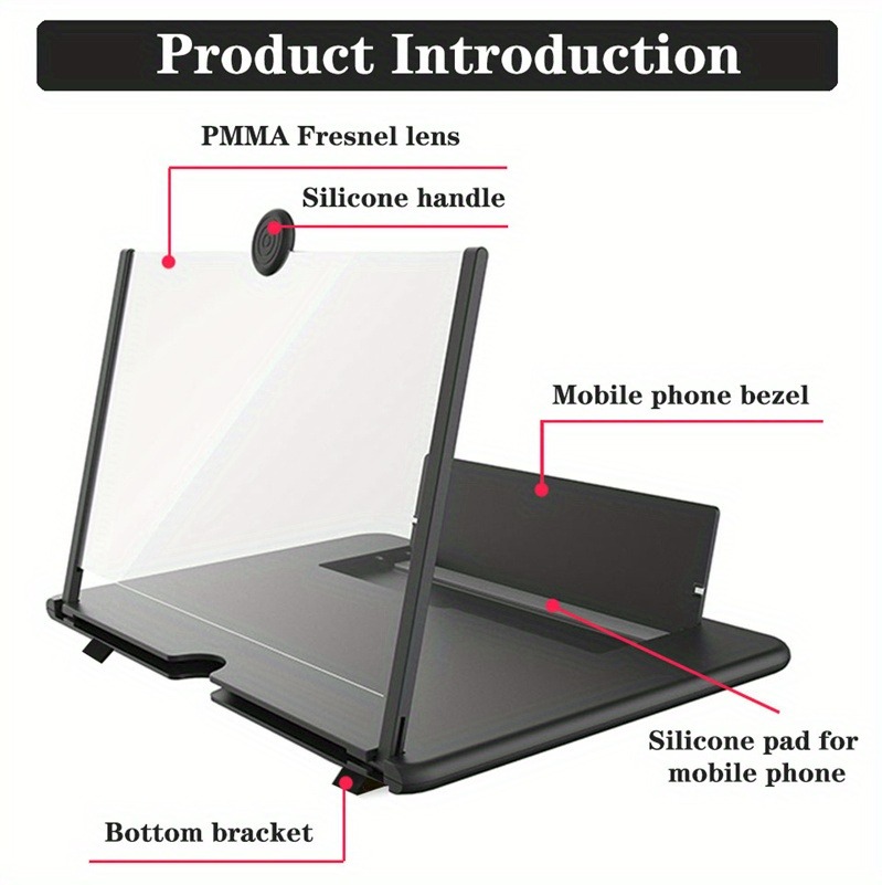 Amplificador de pantalla de te - Digital Magnifier Reading reseña y precio